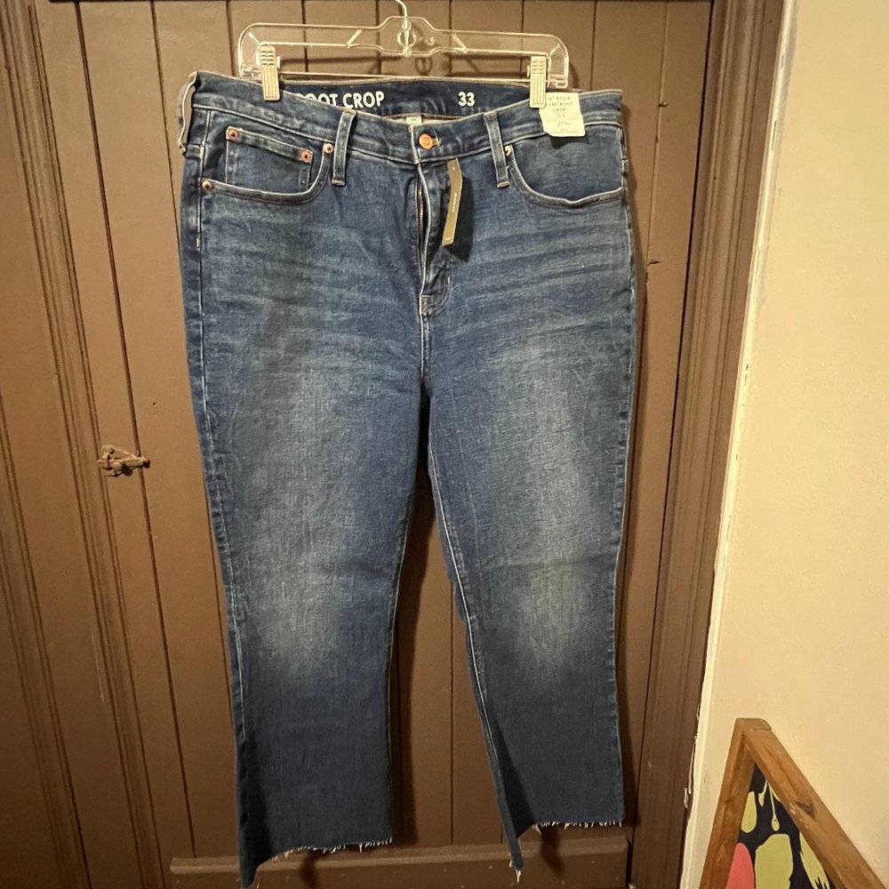 J Crew 10" Billie Boot Cut Crop